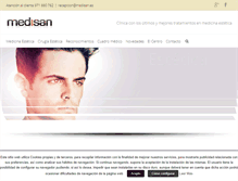 Tablet Screenshot of medisan.es